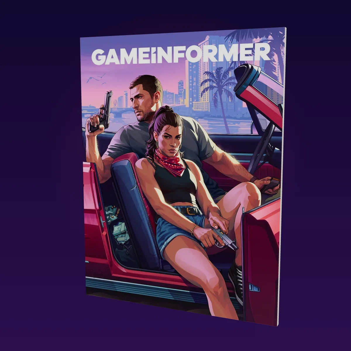 GTA 6 Game Informer issue 382 3D model