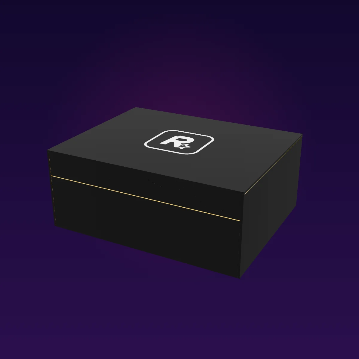Rockstar GTA 6 creator merch box 3D model