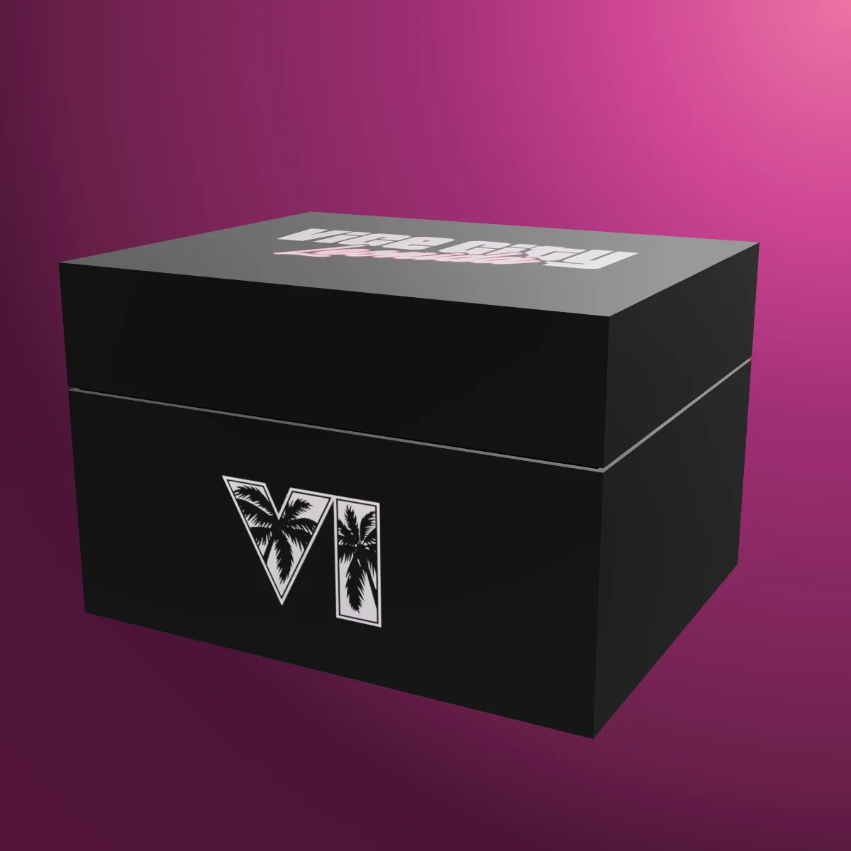 GTA 6 Vice City Collection box 3D model
