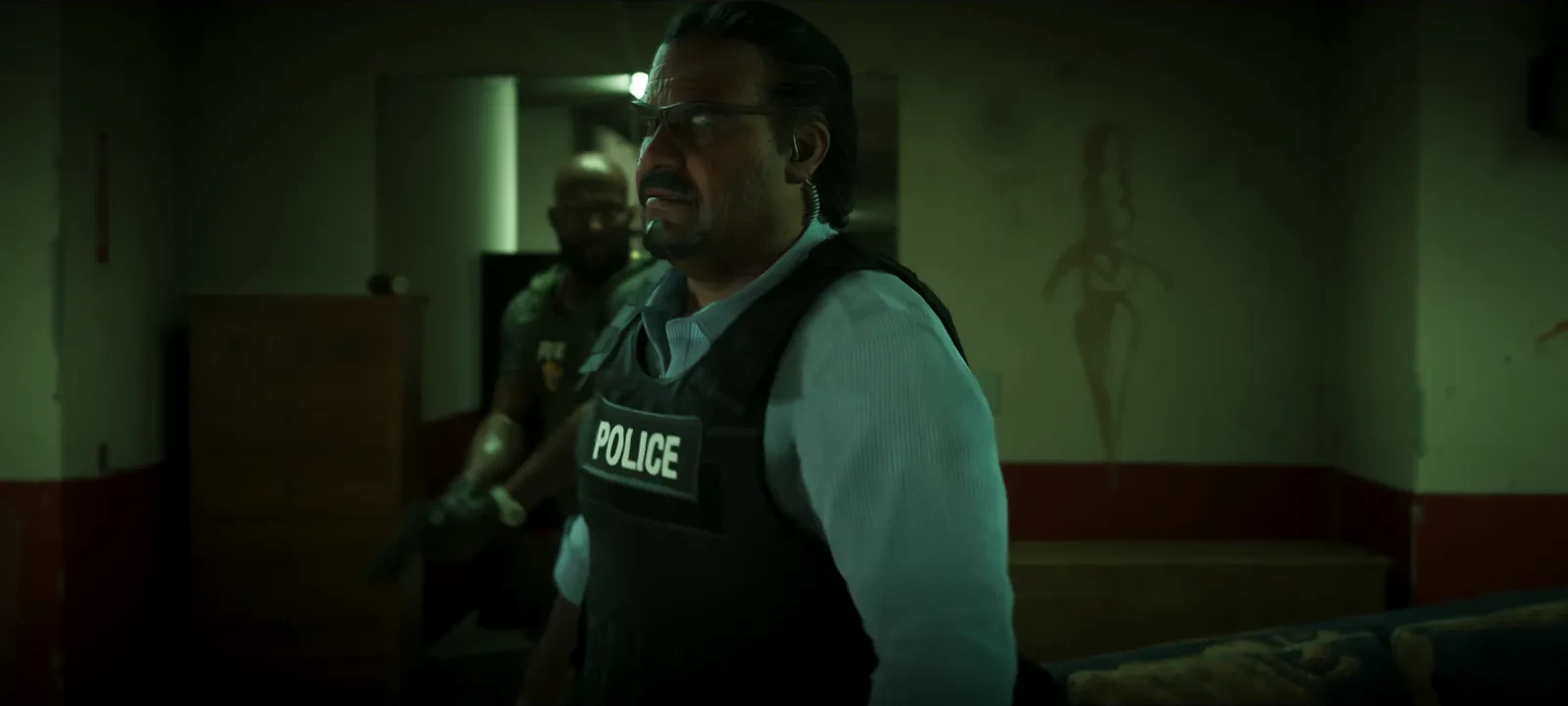 A police officer — official trailer screenshot