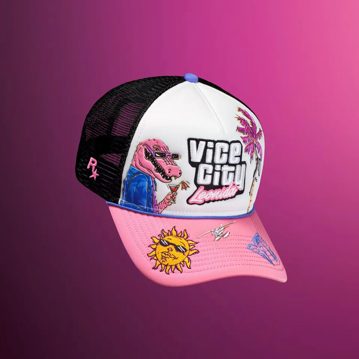 New Era 9FORTY A-Frame snapback hat — official Rockstar Store product shot